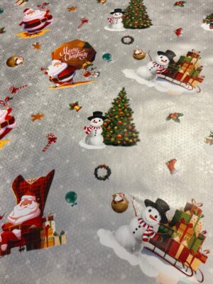 Mikulás - hóemberes